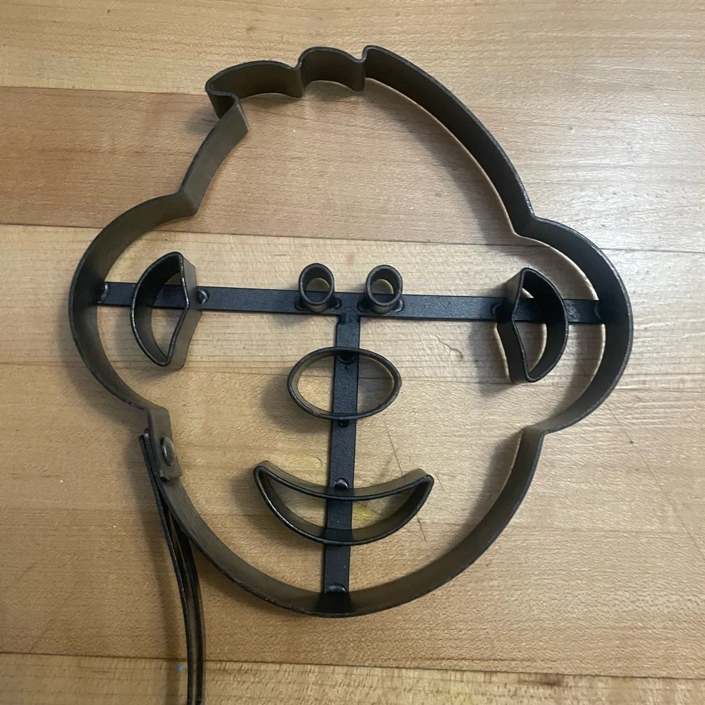 Williams Sonoma Red and Black Cookie Cutters/Pancake Molds